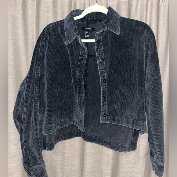 Forever 21 Corduroy Jacket Size Small - Picture 1 of 3